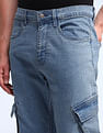 Flying Machine Cobain Loose Fit Blue Jeans