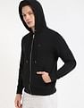 Tommy Hilfiger Solid Regular-Fit Cotton Hodded Sweatshirt