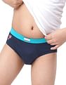 USPA Innerwear Boys Solid Cotton Spandex IKBA Briefs - Pack Of 3