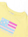 U.S. Polo Assn. Kids Girls Flip Sequins Relaxed Fit  T-Shirt