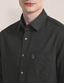 U.S. Polo Assn. Pure Cotton Solid Shirt