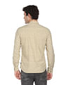 Flying Machine Double Patch Pocket Abstract Print Shirt
