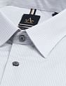 Arrow Newyork Manhattan Slim Fit Pinstriped Shirt