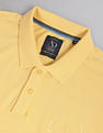 AD by Arvind Embroidered Logo Profound Polo Shirt