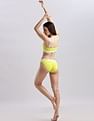 Calvin Klein Underwear Womens Green Solid Panties