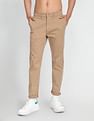Flying Machine Twill Solid Trousers