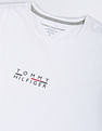Tommy Hilfiger Crew Neck Cotton Square Logo T-Shirt