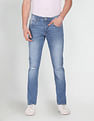 U.S. Polo Assn. Denim Co. Woody Slim Straight Fit Blue Jeans