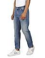 Calvin Klein Men Blue Mid Rise Stone Wash Jeans