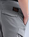 Flying Machine Slim Jogger Fit Solid Trousers