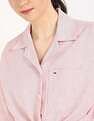 Tommy Hilfiger Solid Cropped Shirt
