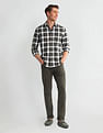 U.S. Polo Assn. Denim Co. Plaid Checked Slim Fit Shirt