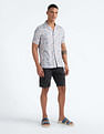 Flying Machine Pure Viscose Paisley Shirt