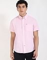 Tommy Hilfiger Solid Regular-Fit Cotton Shirt