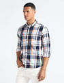 Flying Machine Tartan Check Twill Shirt