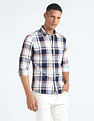 Flying Machine Tartan Check Twill Shirt
