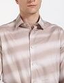 Calvin Klein Jeans Printed Slim-Fit Satin Woven Shirt