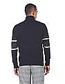 U.S. Polo Assn. Denim Co. High Neck Contrast Panel Sweater
