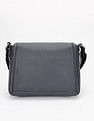 Tommy Hilfiger Solid Blue Pu Sling Bag