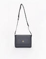 Tommy Hilfiger Solid Blue Pu Sling Bag