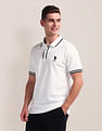 U.S. Polo Assn. Solid Slim Fit Polo Shirt