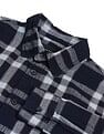 Flying Machine Plaid Checked Pure Cotton Shirt