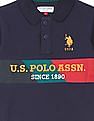 U.S. Polo Assn. Kids Boys Long Sleeve Logo Polo Shirt