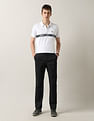 Arrow Sport Mid Rise Regular Fit Trousers