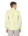 U.S. Polo Assn. Spread Collar Linen Casual Shirt