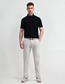 Arrow Sports Slim Fit Twill Trousers