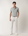 Arrow Solid Pure Cotton Polo Shirt