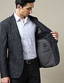 Arrow Zero Calorie Slim Fit Textured 1851 Blazer