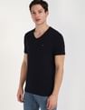 Tommy Hilfiger Solid Regular-Fit Cotton T-Shirt