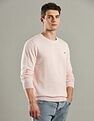 Tommy Hilfiger Solid Regular-Fit Cotton Sweater