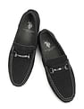 U.S. Polo Assn. Metallic Logo Leather Hebbar 3.0 Loafers