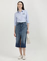 Tommy Hilfiger Heritage Logo Stripe Oxford Shirt