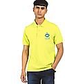 U.S. Polo Assn. Green Short Sleeve Solid Polo Shirt
