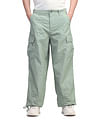 Flying Machine Cobain Loose Fit Solid Cargos