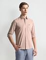 Arrow Sports Heathered Slim Fit Shirt