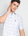 Arrow Sports Graph Check Manhattan Slim Fit Shirt