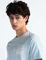 Flying Machine Graphic Print Cotton T-Shirt