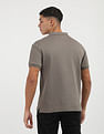 Calvin Klein Solid Badge Logo Polo Shirt