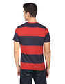 Flying Machine Horizontal Stripe Cotton T-Shirt