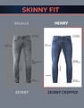 U.S. Polo Assn. Denim Co. Henry Tapered Fit Blue Jeans