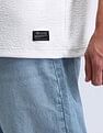 Flying Machine Solid Pattern Relaxed Fit T-Shirt
