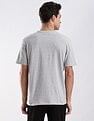 Calvin Klein Jeans Regular-Fit Heathered Cotton T-Shirt