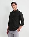Arrow Sport Buffalo Checked Manhattan Slim Shirt