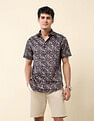U.S. Polo Assn. Floral Printed Pure Cotton Shirt