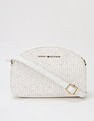 Tommy Hilfiger Logo Beige Pu Sling Bag