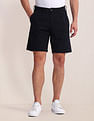 U.S. Polo Assn. Slim Straight Cotton Linen Shorts